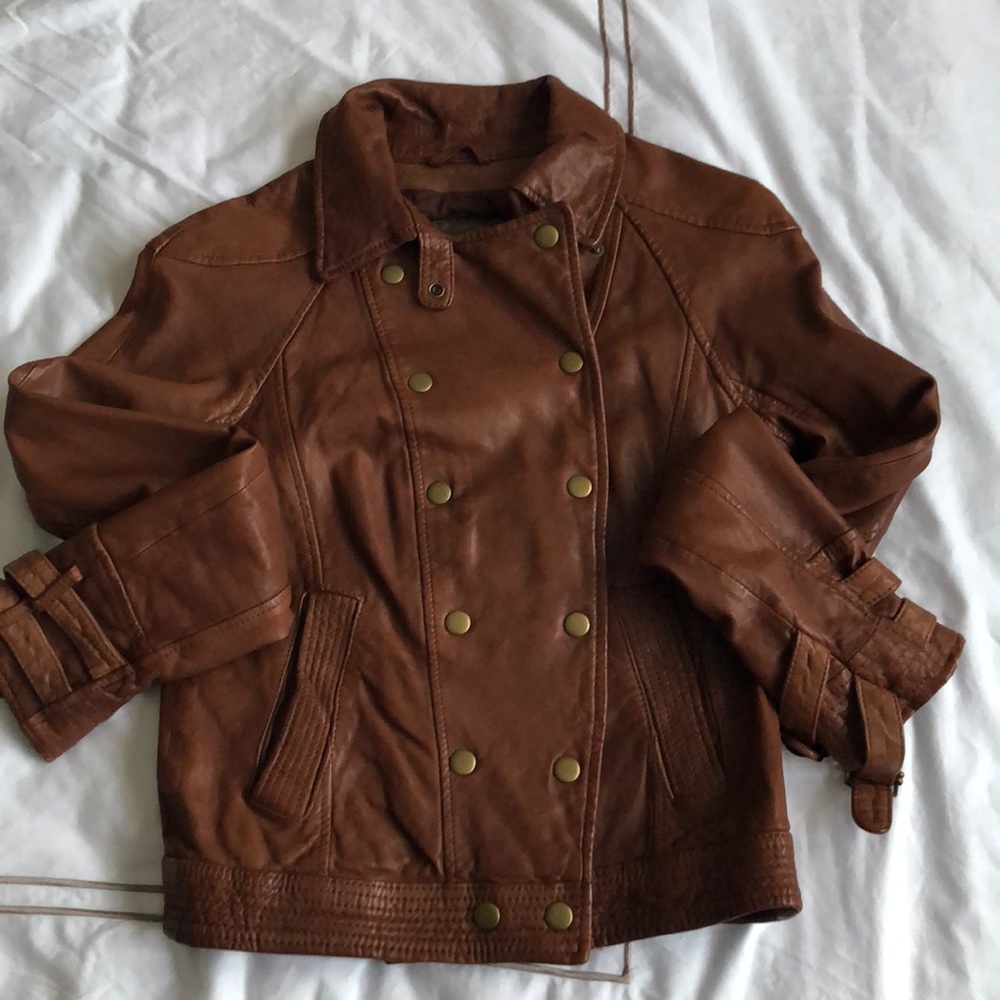 madewell wearmaster leather jacket - Picture 1 of 11